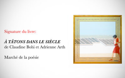 Signature du livre « À tâtons dans le siècle »
